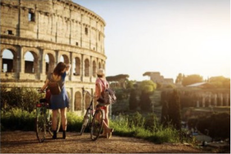 Screenshot noleggio bici roma